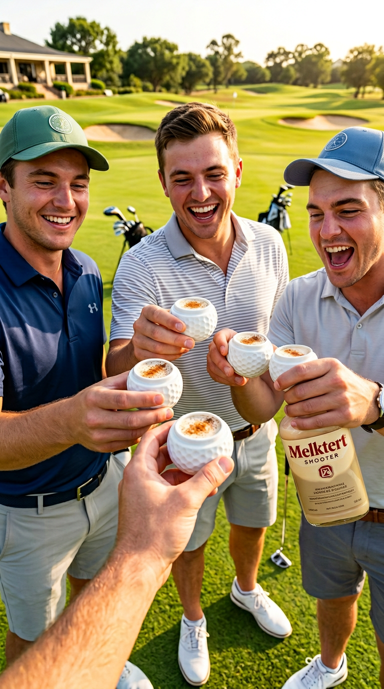 Golf Ball Shot Glasses